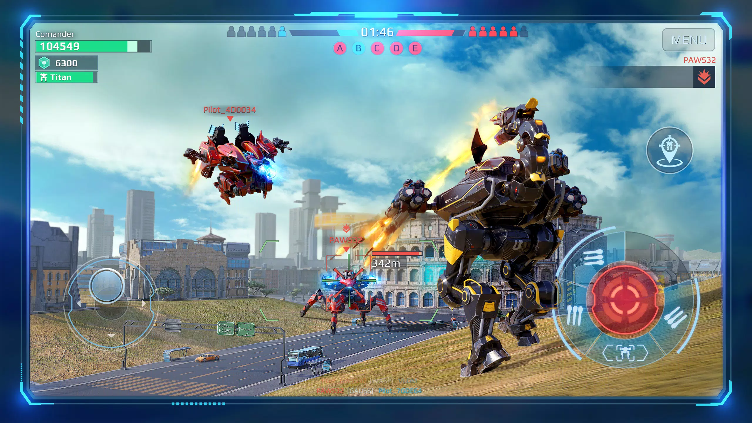 Robot War Fortnight Battlefield Royale APK برای دانلود اندروید