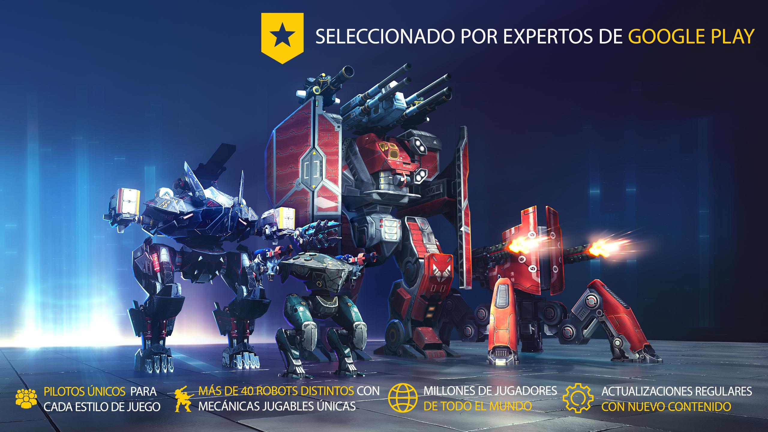 War Robots Batallas Tácticas Multijugador 6v6 For Android - roblox ro bots 2 roblox free username and password 2019