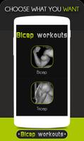 Bicep Workouts تصوير الشاشة 1