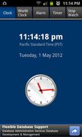 World Clock الملصق