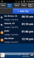 World Clock تصوير الشاشة 1