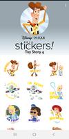 Pixar Stickers: Toy Story 4 poster