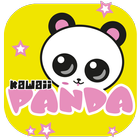 Kawaii Pandas flappy Adventure أيقونة