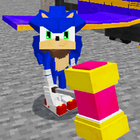Minecraft Sonic the hedgehog ícone