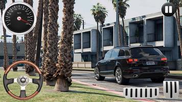 Driver School Audi Q7 - Drag & Parking تصوير الشاشة 1