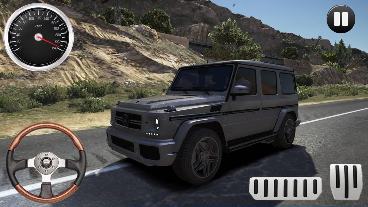 G63 AMG за рулём игра