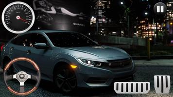 Drive Honda Civic - Drifting Simulator 3D ảnh chụp màn hình 1