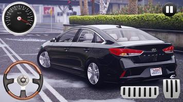 City Driver Hyindai Sonata - Drive Academy & Taxi स्क्रीनशॉट 2