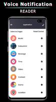 Voice Notification Reader captura de pantalla 1