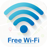 Free WIFI Connection Anywhere Network Map Connect ícone