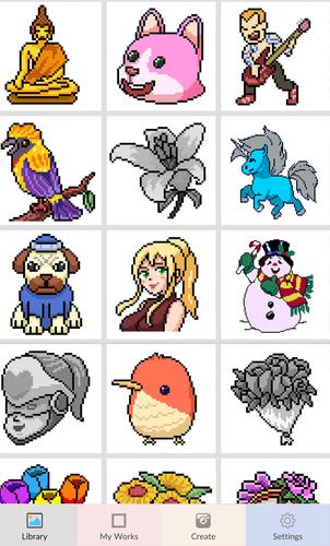 pixel art coloring game  art colornumbers apk 10