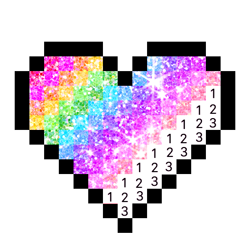 Daily Pixel – Pintar por Números, Livro de Colorir