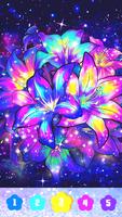 Flower coloring games-Color by number offline captura de pantalla 2