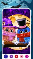 Halloween Coloring Games, Paint by Numbers Offline 截图 3