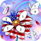 Independence day-Paint by Number&Happy coloring icon