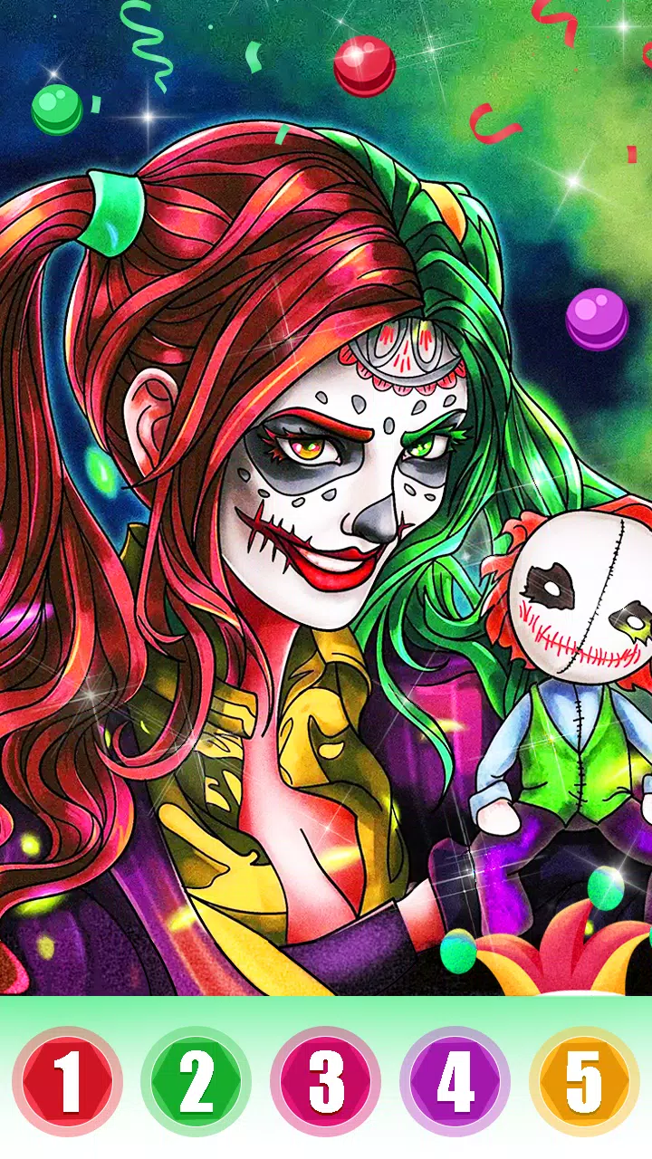 Download do APK de Cor do Joker por números, jogo de pintura offline para  Android