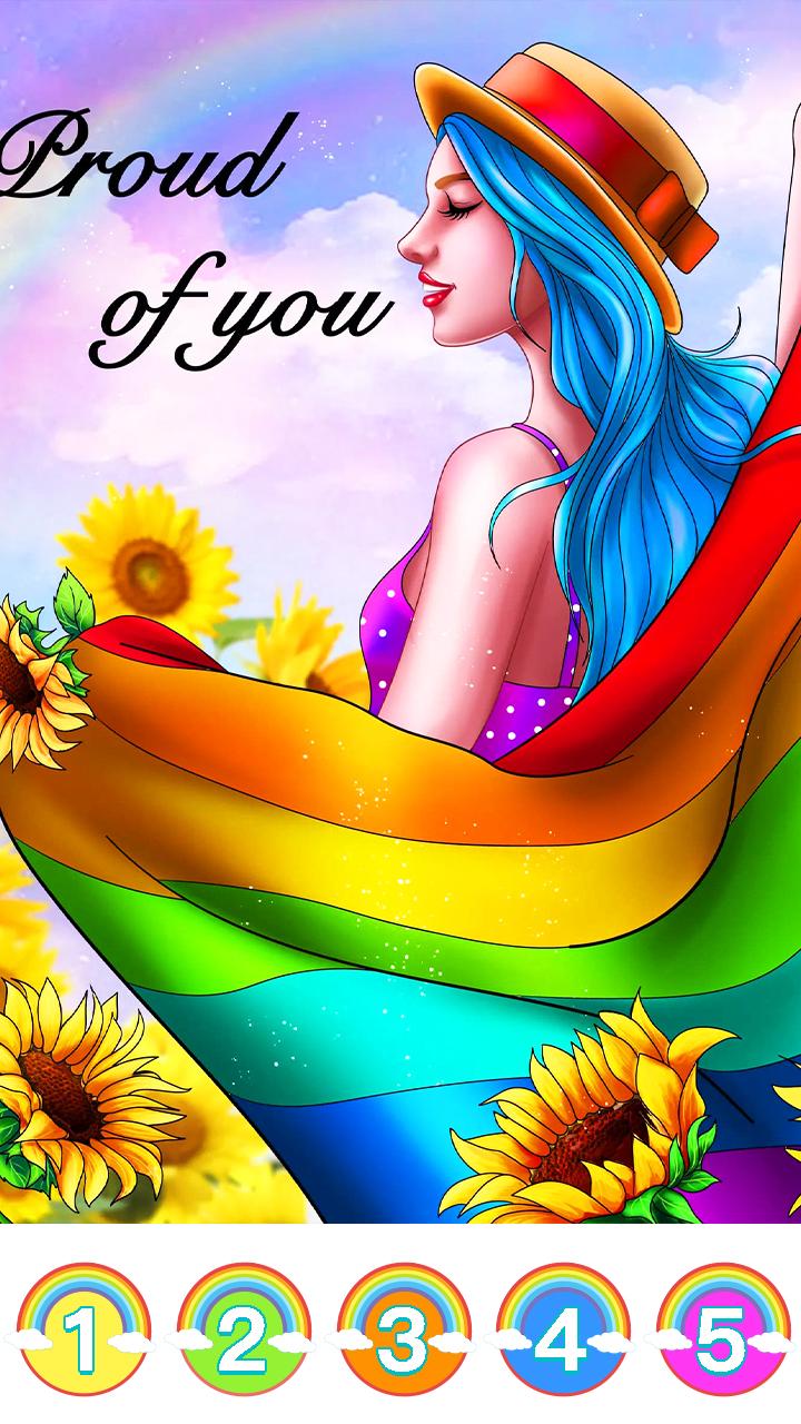 Download do APK de LGBT Pintar com Numeros para Android
