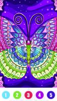 Mandala Coloring By Number-coloring games offline screenshot 2