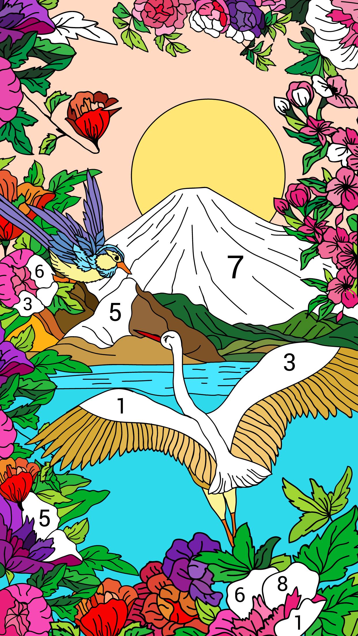 Free Colour By Numbers App / Looking for a fun, relaxing and addicting