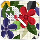 FLOWERS Pixel ART: Livre de peinture à Numéros icône