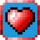 Сolor by number valentines love.  ikon
