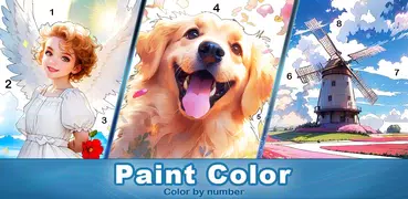 Paint Color: Color by number
