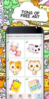 KAWAII Pixel ART Coloring: Color by Number screenshot 1