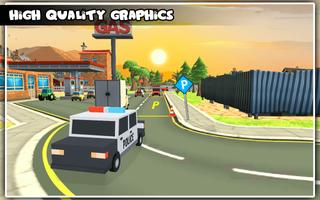 Auto Cartoon - stadsauto rijden screenshot 1
