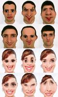 Poster Funny Face Effect : Photo Wrap