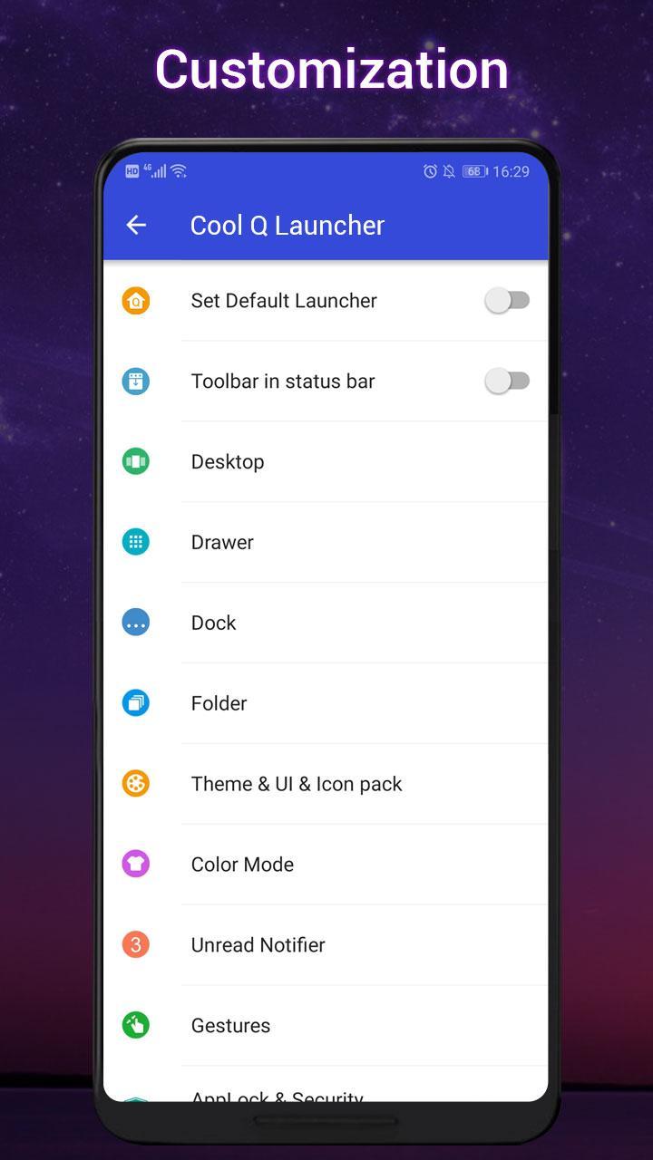 Cool Q Launcher For Android Apk Download - c00l gui test roblox