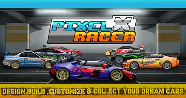 Pixel X Racer plakat