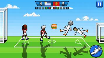Pixel Soccer الملصق