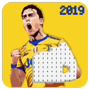 Football Logo Pixel Art - Club Color by Number APK
