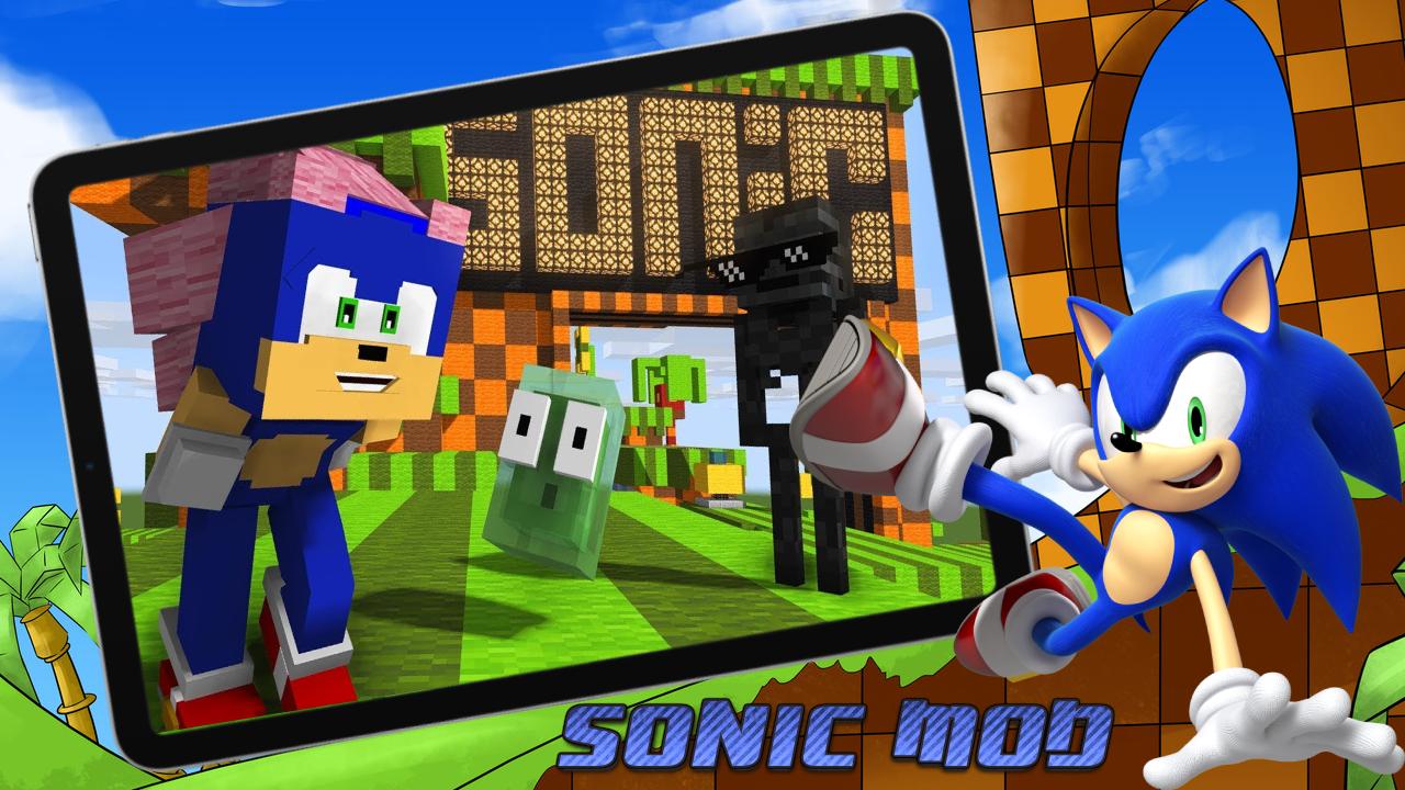 Sonic mod apk. Соник Adventure Minecraft. Sonic Cafe.