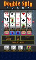 Double Spin Poker Affiche