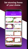 🎄Merry Christmas Frames 🌟 Effects & Cards Art🎅 screenshot 1