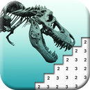 Jurassic Coloring World: Dinosaur Pixel Art APK