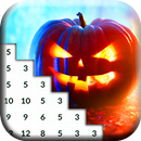 Halloween Color By Number Scary Pixel Art APK