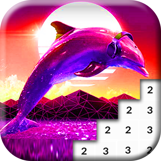 Retro Coloring Book: Glitch