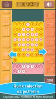Megaball Europe Pattern Lotto تصوير الشاشة 1