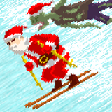 Santa Ski أيقونة