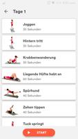 Startseite Workouts Screenshot 2