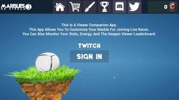 Marbles on Stream Mobile plakat