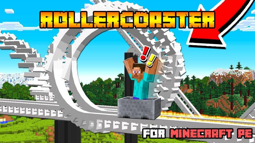  Roller  Coasters  for Minecraft  PE  for Android APK Download