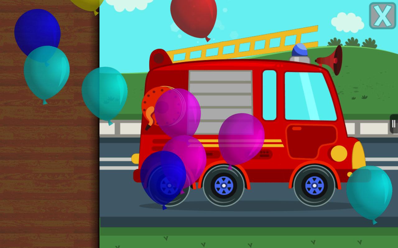 Car Puzzle игра. Kids vehicle Puzzle and Sound APK.