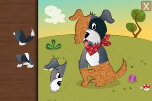 Puzle de animales para niños captura de pantalla 2