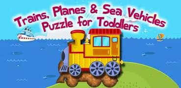 Züge Puzzle für Kleinkinder