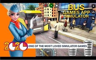 Bus Games App Simulator Driving 2020 capture d'écran 3