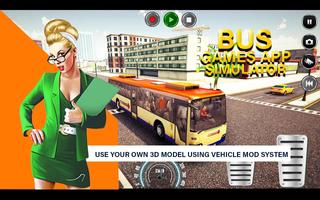 Bus Games App Simulator Driving 2020 capture d'écran 2