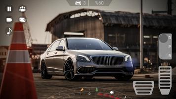 Car Driving Mercedes Maybach โปสเตอร์